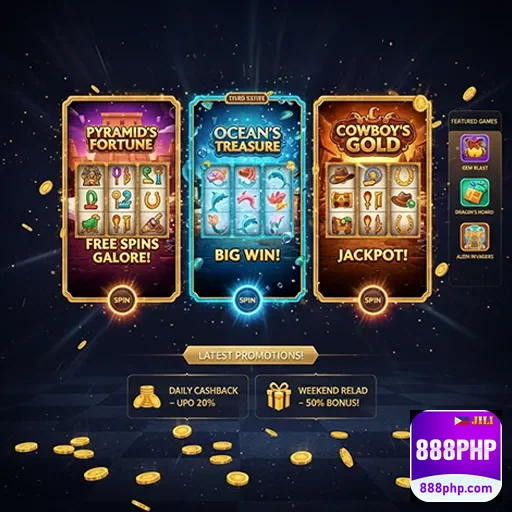 Exciting mobile slots at the best online casino in the Philippines - 888php